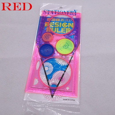 Spirograph Geometrijsko ravnalo Alat za crtanje za učenje Pribor za studente Set za crtanje Kreativni poklon 1 kom/lot