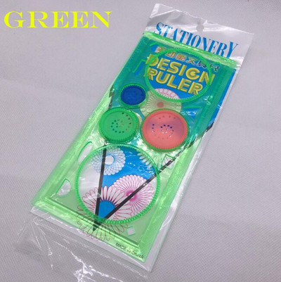 Spirograph Geometrijsko ravnalo Alat za crtanje za učenje Pribor za studente Set za crtanje Kreativni poklon 1 kom/lot