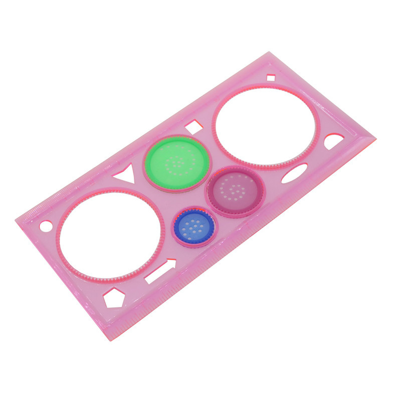 Spirograph Geometrijsko ravnalo Alat za crtanje za učenje Pribor za studente Set za crtanje Kreativni poklon 1 kom/lot