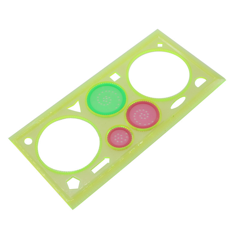 Spirograph Geometrijsko ravnalo Alat za crtanje za učenje Pribor za studente Set za crtanje Kreativni poklon 1 kom/lot