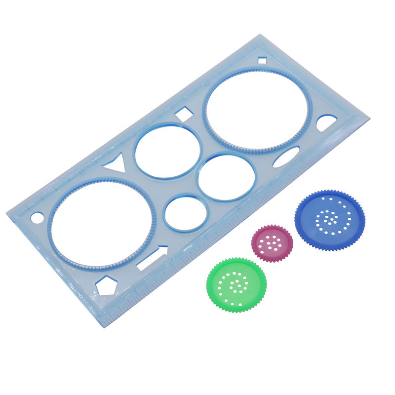 Spirograph Geometrijsko ravnalo Alat za crtanje za učenje Pribor za studente Set za crtanje Kreativni poklon 1 kom/lot