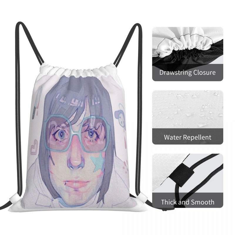 Oli Sykes pingutusnöörid kotid seljakotid kott kott kohandatud kott seljakott Anime väike seljakott naine