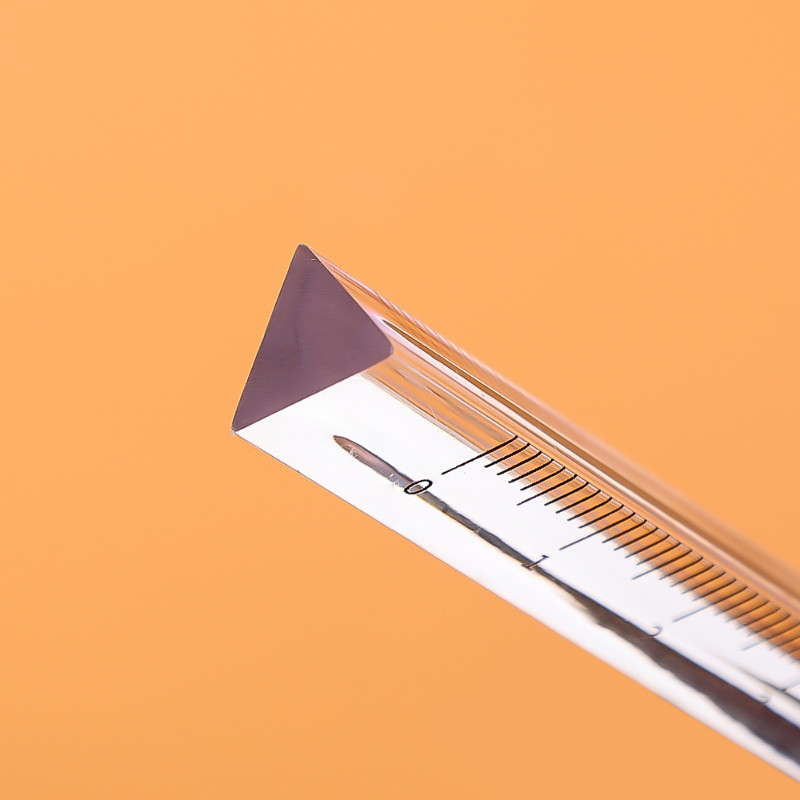 3D átlátszó vonalzó Háromdimenziós átlátszó vonalzó Mérlegvonalzó Irodaszerek Aranyos diák többfunkciós vonalzó iskolai kellékek