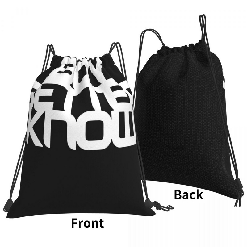 Boy Better Know Plasarea pieptului Genți albe cu șnur Rucsaci Genți de sport pentru școală Rucsac Sac Genți cu șnur