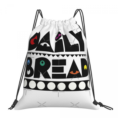 Napi kenyér húzózsinór táskák hátizsákok utazási egyedi táskák férfi hátizsák egyedi táska neve
