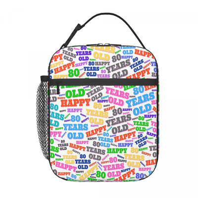 80. Smiješne ideje za 80. rođendan Proslava Nove godine Toplinski izolirana torba za ručak Muška posuda za pohranjivanje Kutija za hranu