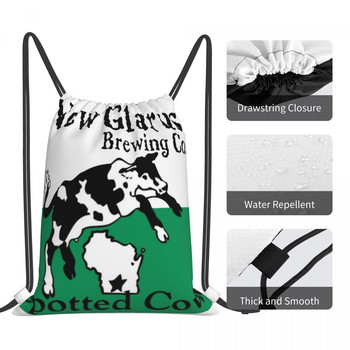 Spotted Cow New Glarus Brewery Drawstring τσάντες Τσάντες πλάτης Τσάντες γυναικεία τσάντα Anime Τσάντες με κορδόνια