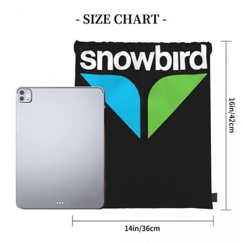 Best Seller Snowbird Logo Merchandise 3 τσάντες με κορδόνια Σακίδια πλάτης Θήκες Σχολική τσάντα Ανδρικά σακίδια Παιδική τσάντα Σακίδιο πλάτης