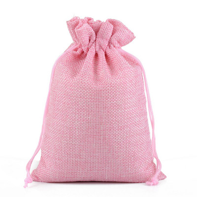 30 de bucăți geantă de pânză de pânză de Crăciun, cu șnur, mini sac de depozitare, pungi pentru cadou de nuntă, pentru petrecerea de aniversare, bricolaj