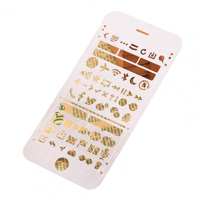 Πολλαπλές χρήσεις από ανοξείδωτο χάλυβα DIY Λεύκωμα Σχέδιο γκράφιτι για το σχολείο