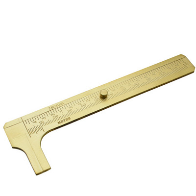 Pomično pomično pomično pomično pomično mjerilo od 4 inča, alati za mjerenje dubine, mjerno ravnalo Uredski školski pribor