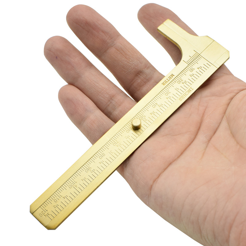 Pomično pomično pomično pomično pomično mjerilo od 4 inča, alati za mjerenje dubine, mjerno ravnalo Uredski školski pribor