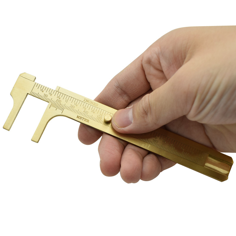 Pomično pomično pomično pomično pomično mjerilo od 4 inča, alati za mjerenje dubine, mjerno ravnalo Uredski školski pribor