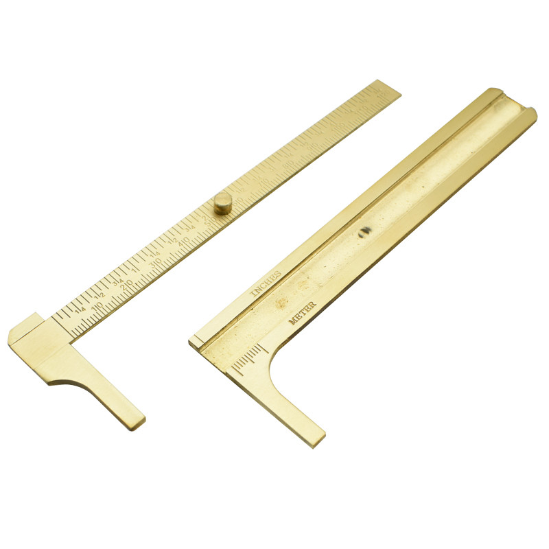 Pomično pomično pomično pomično pomično mjerilo od 4 inča, alati za mjerenje dubine, mjerno ravnalo Uredski školski pribor