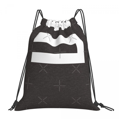 Fivess Tattoo Bijele torbe s uzicom Ruksaci Torba za djevojke Platnene torbe Torbe na rame Ruksak s vezom