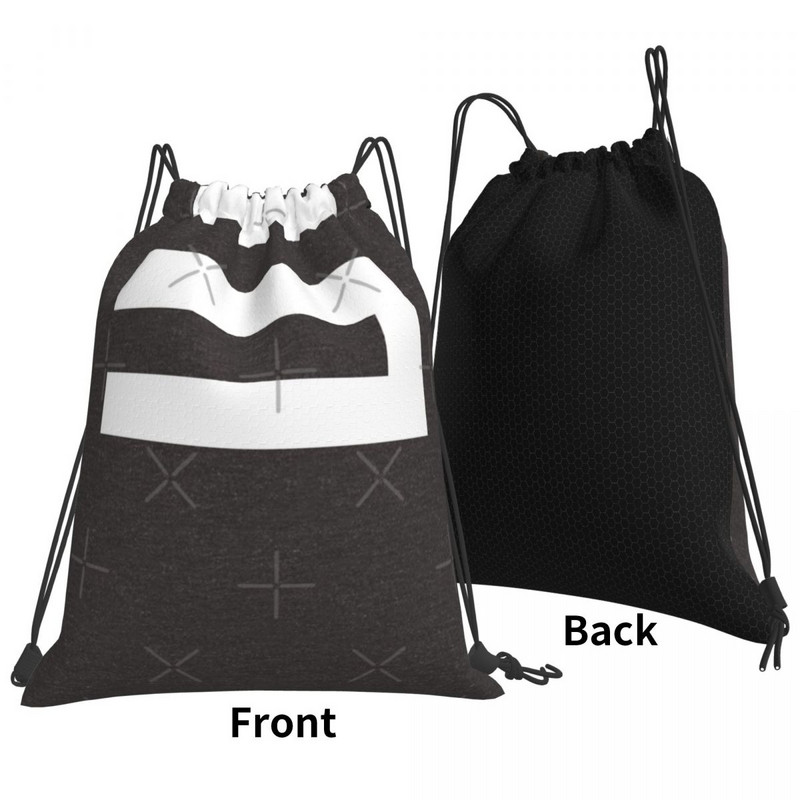 Fivess Tattoo Bijele torbe s uzicom Ruksaci Torba za djevojke Platnene torbe Torbe na rame Ruksak s vezom