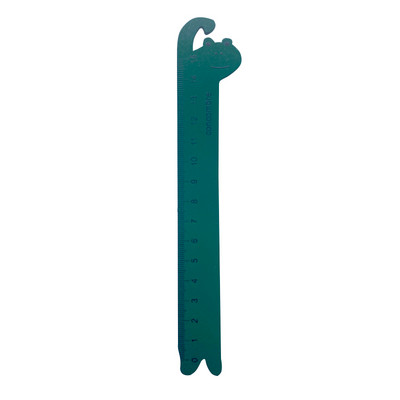 1 buc 15 cm riglă din lemn pentru papetărie pentru studenți riglă de măsurare broască panda animal cadou de aniversare recompensă instrument de desen rechizite școlare