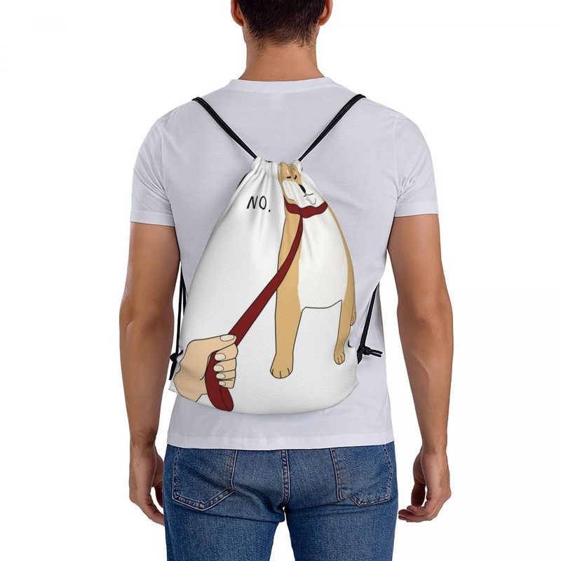 Shiba Inu Fără Genți cu șnur Rucsacuri Genți de mână Geantă personalizată Rucsac Bărbați Geantă mică din material textil