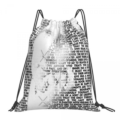 Oscar Wilde Citati Torbe s uzicom Ruksaci Torba za cipele Sportske torbe Muški ruksak Mala platnena torba