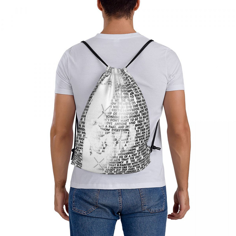 Oscar Wilde Citati Torbe s uzicom Ruksaci Torba za cipele Sportske torbe Muški ruksak Mala platnena torba