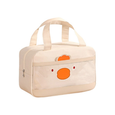 Torba za ručak u obliku piletine iz crtića Ženske slatke debele toplinske torbe za pohranu Dječje izolirane torbe velikog kapaciteta