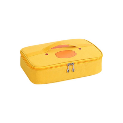 Torba za ručak u obliku piletine iz crtića Ženske slatke debele toplinske torbe za pohranu Dječje izolirane torbe velikog kapaciteta