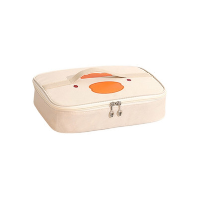 Torba za ručak u obliku piletine iz crtića Ženske slatke debele toplinske torbe za pohranu Dječje izolirane torbe velikog kapaciteta