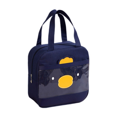 Torba za ručak u obliku piletine iz crtića Ženske slatke debele toplinske torbe za pohranu Dječje izolirane torbe velikog kapaciteta