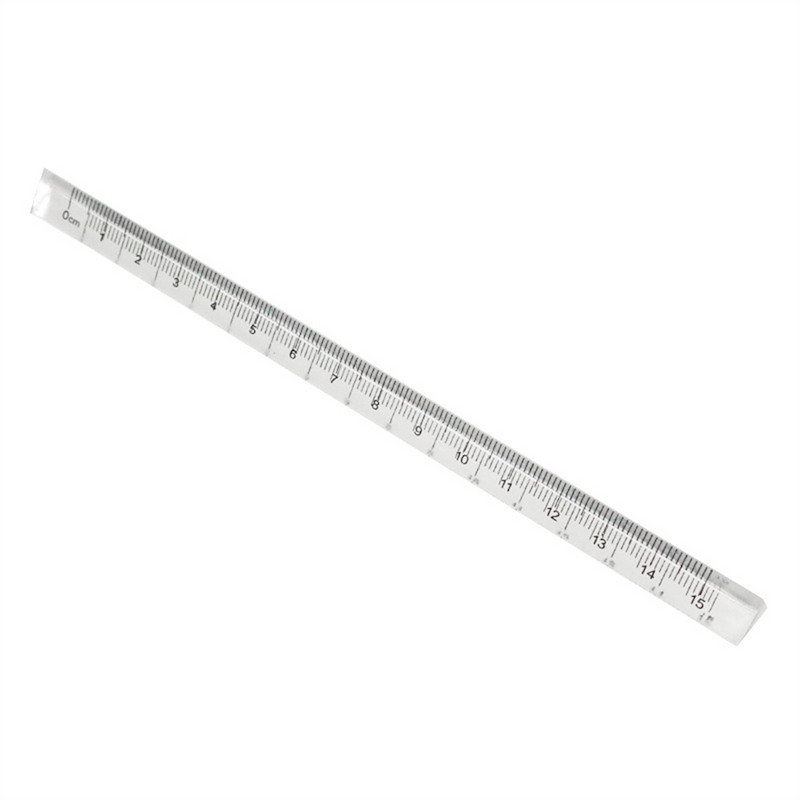 1 ks 15 cm priehľadné pravítko, kreatívne pravítko Mitsubishi, študentské kresliace nástroje, meracie pravítko, školské potreby, papiernictvo
