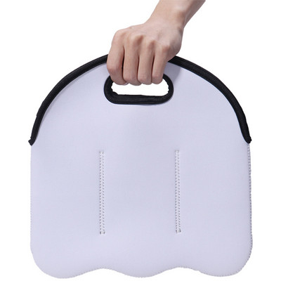 Sublimacijska prazna ženska prijenosna torba Ležerna torba od neoprena velikog kapaciteta Ručne torbe za plažu DIY Dizajn Luksuzne torbice za kupovinu