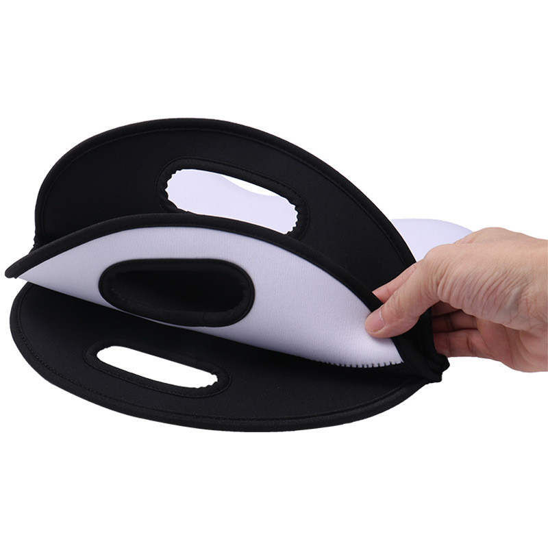 Sublimacijska prazna ženska prijenosna torba Ležerna torba od neoprena velikog kapaciteta Ručne torbe za plažu DIY Dizajn Luksuzne torbice za kupovinu