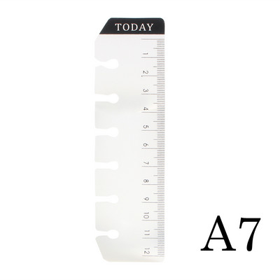 Alati za prošivanje Nove ravne knjige Lenjir s slobodnim listovima Današnja ravnala Matirana prozirna metvica Slatka kawaii točkica Besplatna dostava