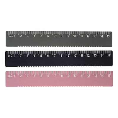 15CM ravnalo od aluminijske legure Student Multi-funkcionalno ravnalo 15CM ravnalo Kawaii Accessories Escritorio Scuola Accessori Cancelleria