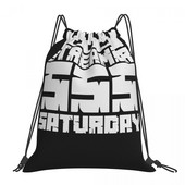 Sss Baltas Logotipas Užtraukiamas Virvelė Krepšiai Kuprinės Batai Krepšys Mokykliniai Krepšiai Krepšiai Mergaitėms Maža Kuprinė Moteris