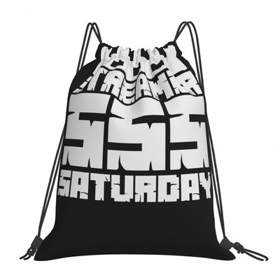 Sss Baltas Logotipas Užtraukiamas Virvelė Krepšiai Kuprinės Batai Krepšys Mokykliniai Krepšiai Krepšiai Mergaitėms Maža Kuprinė Moteris