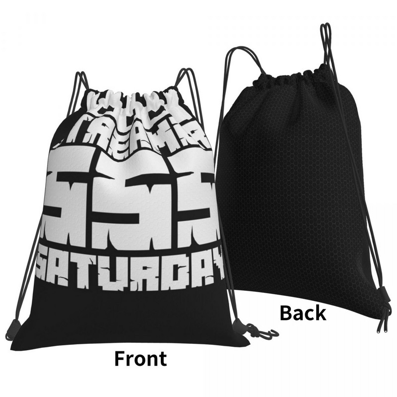 Sss Baltas Logotipas Užtraukiamas Virvelė Krepšiai Kuprinės Batai Krepšys Mokykliniai Krepšiai Krepšiai Mergaitėms Maža Kuprinė Moteris