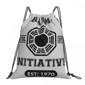 „Dharma Initiative“ sporto skyrius raišteliai Krepšiai Kuprinės Krepšys Kelioninis krepšys Kuprinė Krepšys Mokyklinė kuprinė