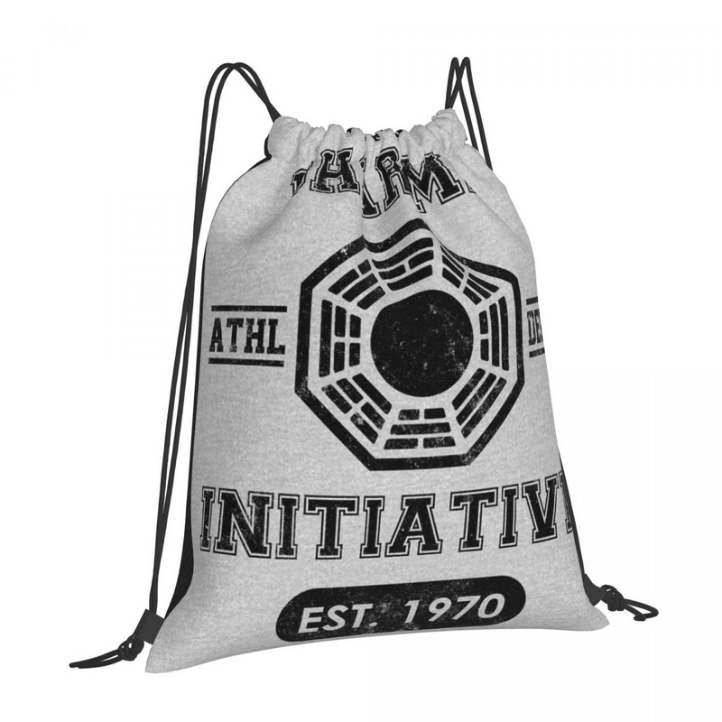 „Dharma Initiative“ sporto skyrius raišteliai Krepšiai Kuprinės Krepšys Kelioninis krepšys Kuprinė Krepšys Mokyklinė kuprinė