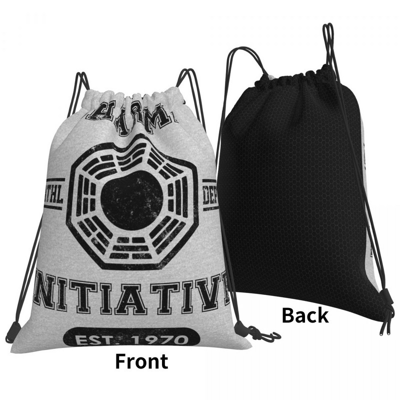 „Dharma Initiative“ sporto skyrius raišteliai Krepšiai Kuprinės Krepšys Kelioninis krepšys Kuprinė Krepšys Mokyklinė kuprinė