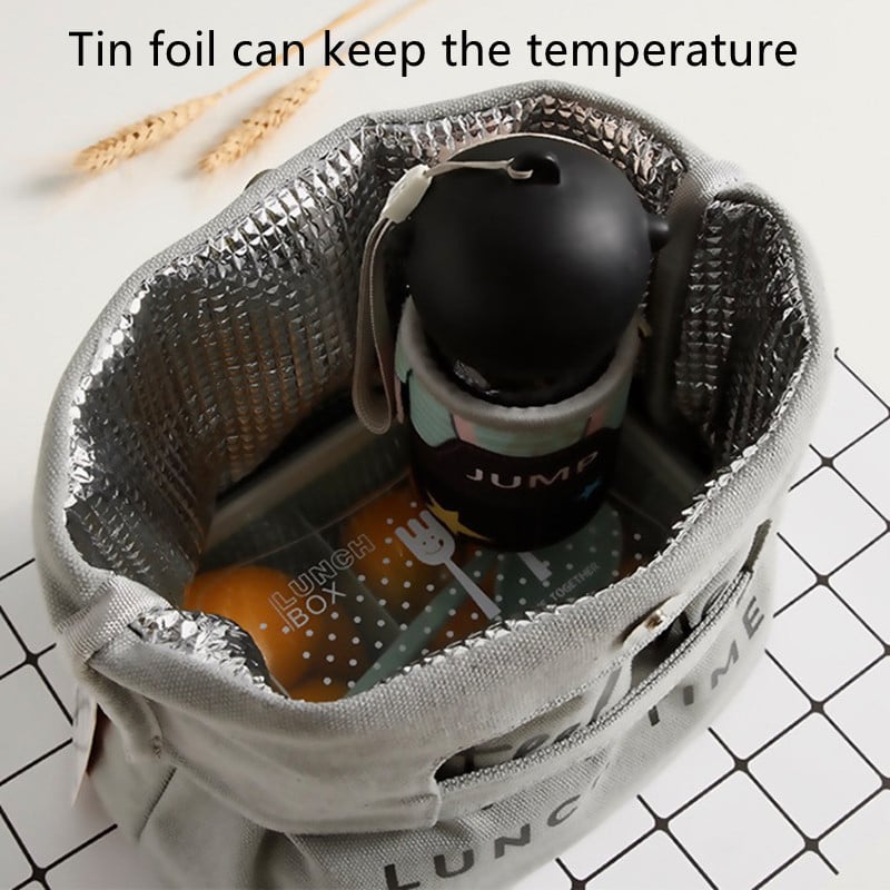 Funny Girls Print Funkcionāls dzesētājs pusdienu kastes somas Pārnēsājams izolēts audekls Bento Tote Thermal Travel Piknika pārtikas uzglabāšanas maisiņš