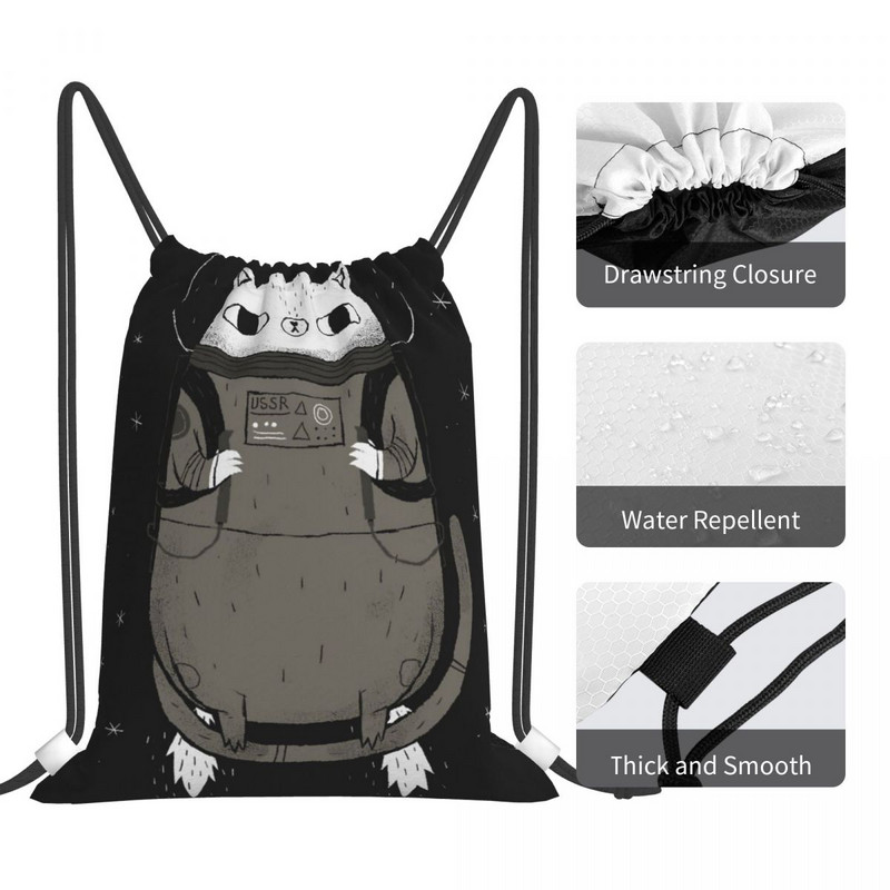 Space Cat Torbe s uzicom Ruksaci Muška torba Školska torba Torbe na rame Mala torba od tkanine