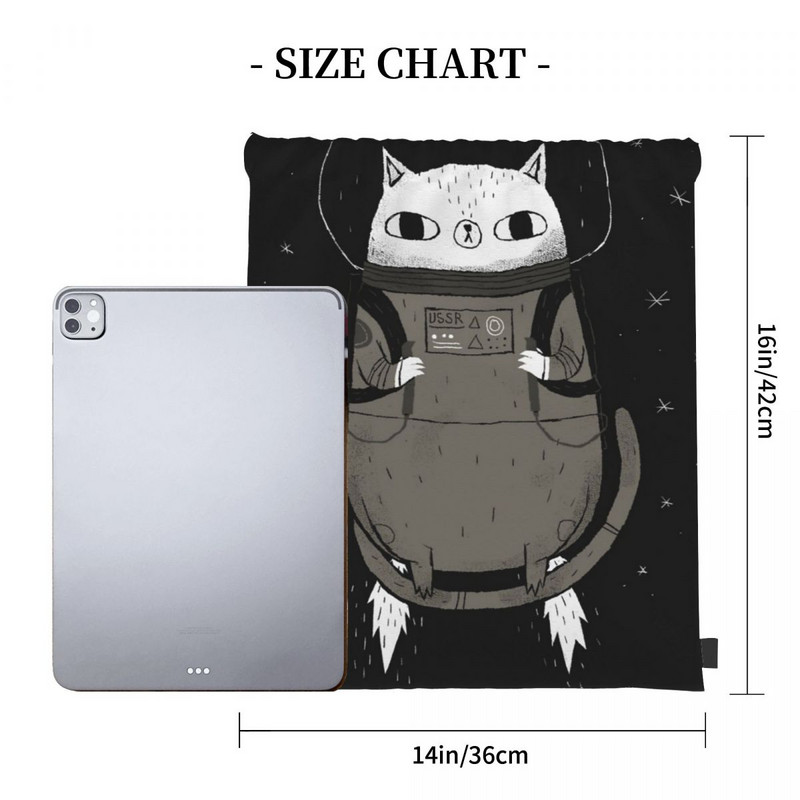 Space Cat Torbe s uzicom Ruksaci Muška torba Školska torba Torbe na rame Mala torba od tkanine