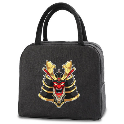 Prijenosna torba za ručak za žene Izolirana platnena torba za hlađenje Termalna torba za hranu Dječje torbe za piknik Torbe za ručak za posao Monster uzorak