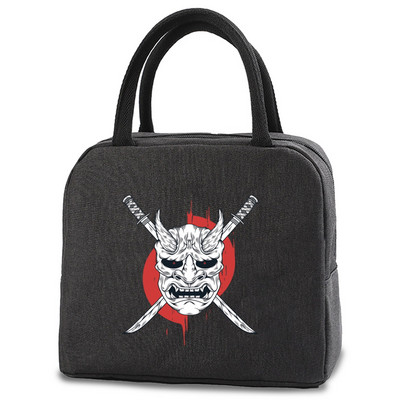 Prijenosna torba za ručak za žene Izolirana platnena torba za hlađenje Termalna torba za hranu Dječje torbe za piknik Torbe za ručak za posao Monster uzorak