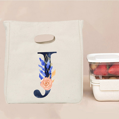 Εκτύπωση επιστολής Φορητή τσάντα μεσημεριανού γεύματος Θερμομόνωση Bento Box Totes Ψυγείο γραφείου Δοχείο αποθήκευσης τροφίμων Σχολικές τσάντες για πικνίκ