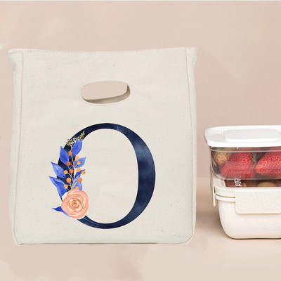 Εκτύπωση επιστολής Φορητή τσάντα μεσημεριανού γεύματος Θερμομόνωση Bento Box Totes Ψυγείο γραφείου Δοχείο αποθήκευσης τροφίμων Σχολικές τσάντες για πικνίκ