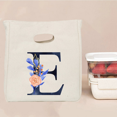 Εκτύπωση επιστολής Φορητή τσάντα μεσημεριανού γεύματος Θερμομόνωση Bento Box Totes Ψυγείο γραφείου Δοχείο αποθήκευσης τροφίμων Σχολικές τσάντες για πικνίκ