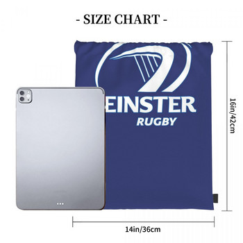 Τσάντες Leinster Rugby Drawstring Τσάντες Τσάντα Γυναικεία Τσάντες Ταξιδίου Μικρό Σακίδιο Παιδική Τσάντα Σακίδιο πλάτης