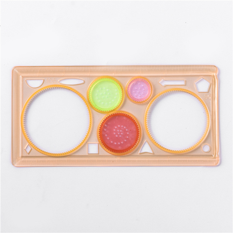 Ravnalo za crtanje za učenike Matematičko crtanje Plastično višenamjensko ravnalo za crtanje Alati za crtanje Alati za učenje slikanja