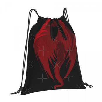 Dragons Bane Drawstring τσάντες Τσάντες πλάτης Τσάντες ταξιδιού Υφασμάτινο σακίδιο πλάτης για παιδιά